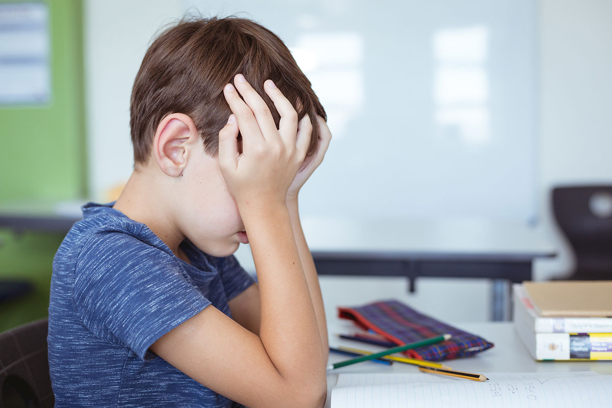 Child Rubbing Eyes